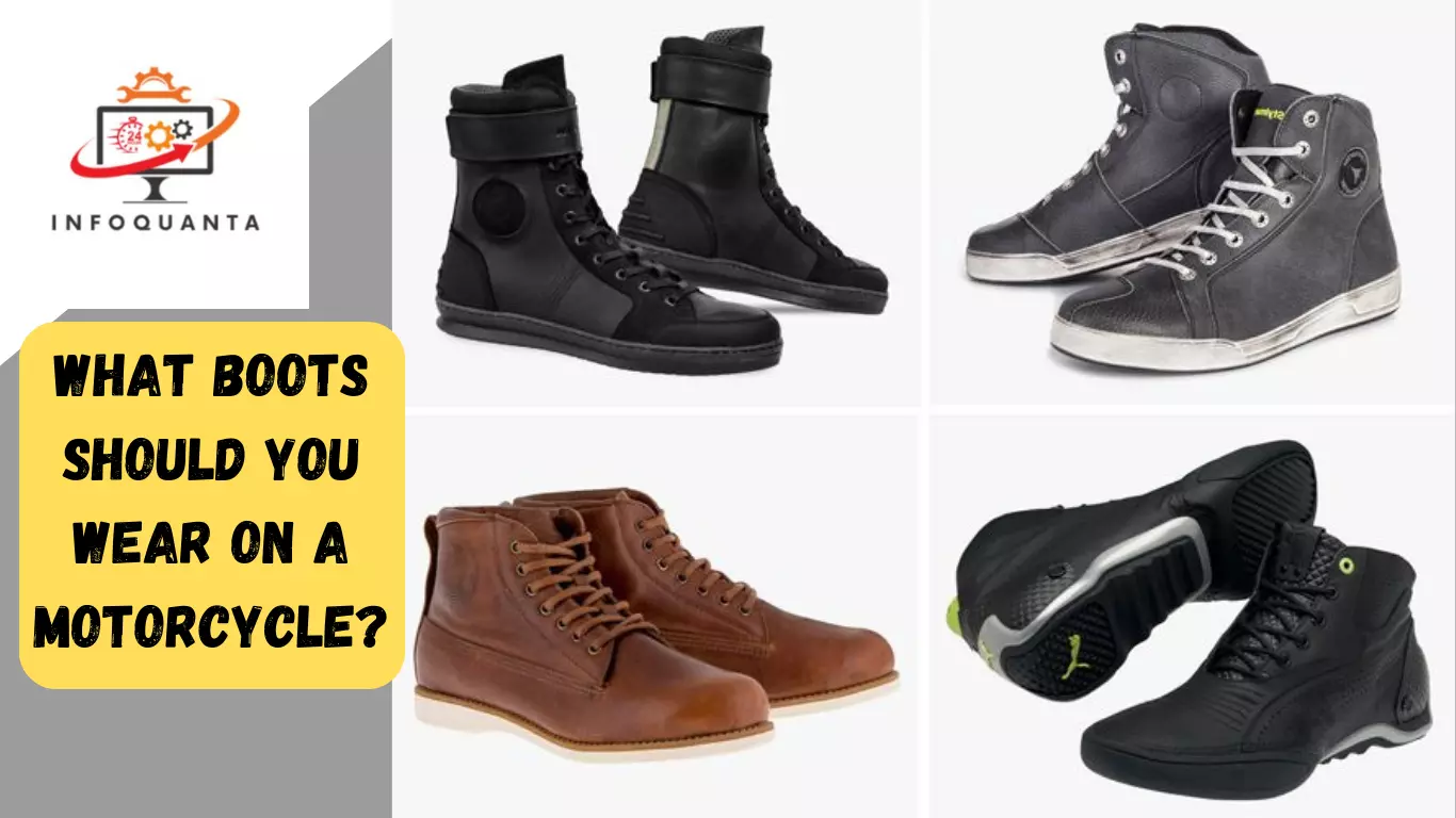 What boots should you wear on a motorcycle - InfoQuanta