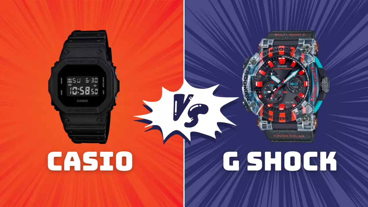 Which is better G-Shock or Casio - InfoQuanta